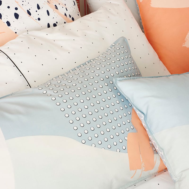 Rebecca Judd Loves Galerist Salmon Quilt Cover Set + Separates