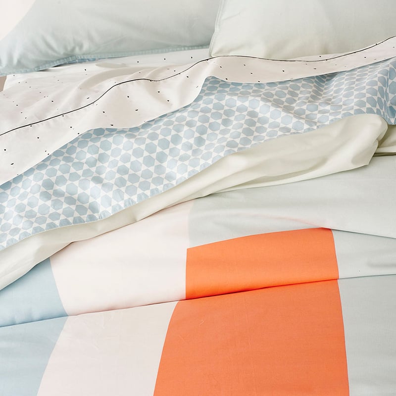 Rebecca Judd Loves Galerist Salmon Quilt Cover Set + Separates