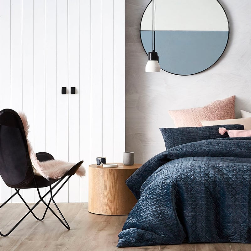 Rebecca Judd Loves Lush Midnight Quilted Quilt Cover Separates