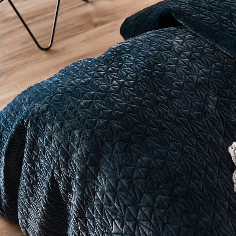 Rebecca Judd Loves Lush Midnight Quilted Quilt Cover Separates