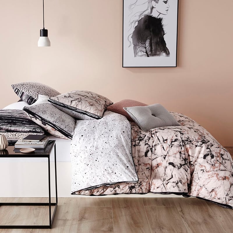 Rebecca Judd Loves Onyx Blush Quilt Cover Set + Separates