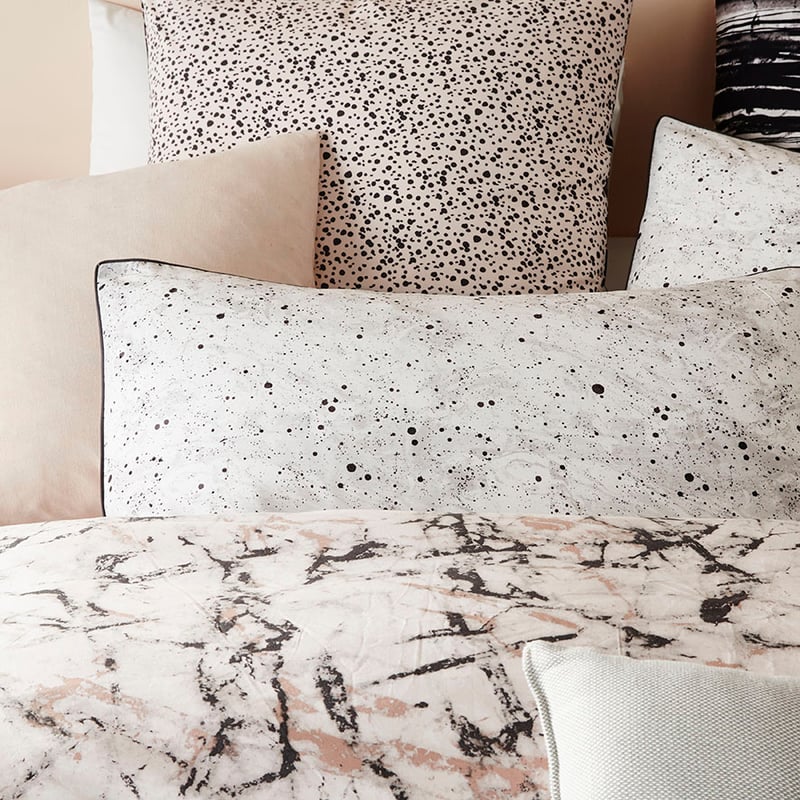 Rebecca Judd Loves Onyx Blush Quilt Cover Set + Separates