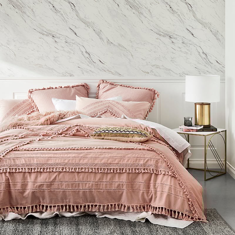 Rebecca Judd Loves Como Blush Quilt Cover Separates