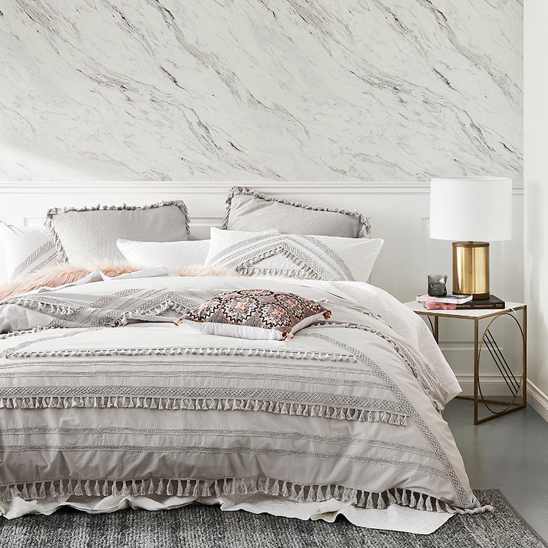 Rebecca Judd Loves Como Silver Quilt Cover Separates
