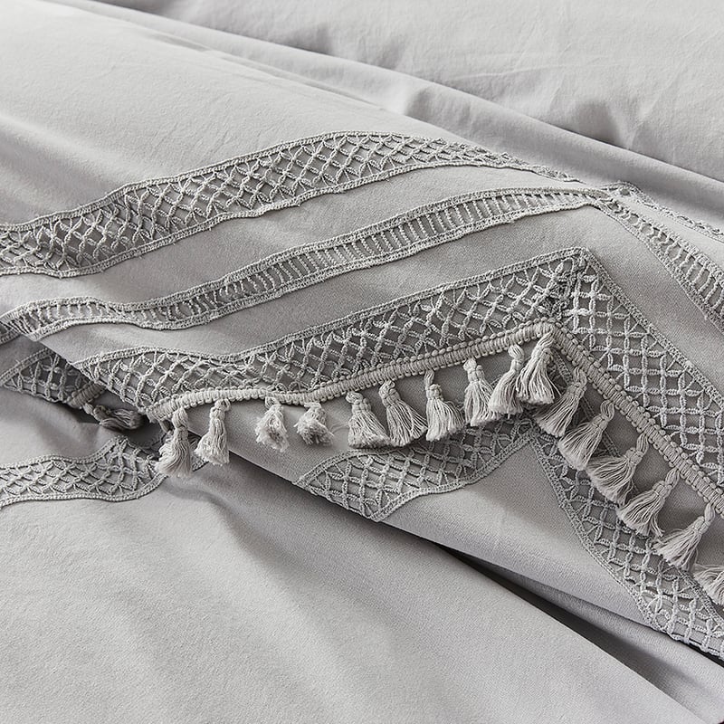 Rebecca Judd Loves Como Silver Quilt Cover Separates