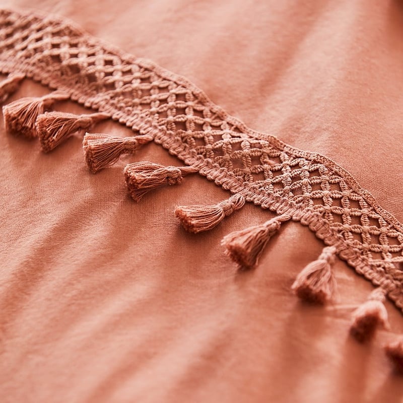 Rebecca Judd Loves Como Terracotta Quilt Cover Separates