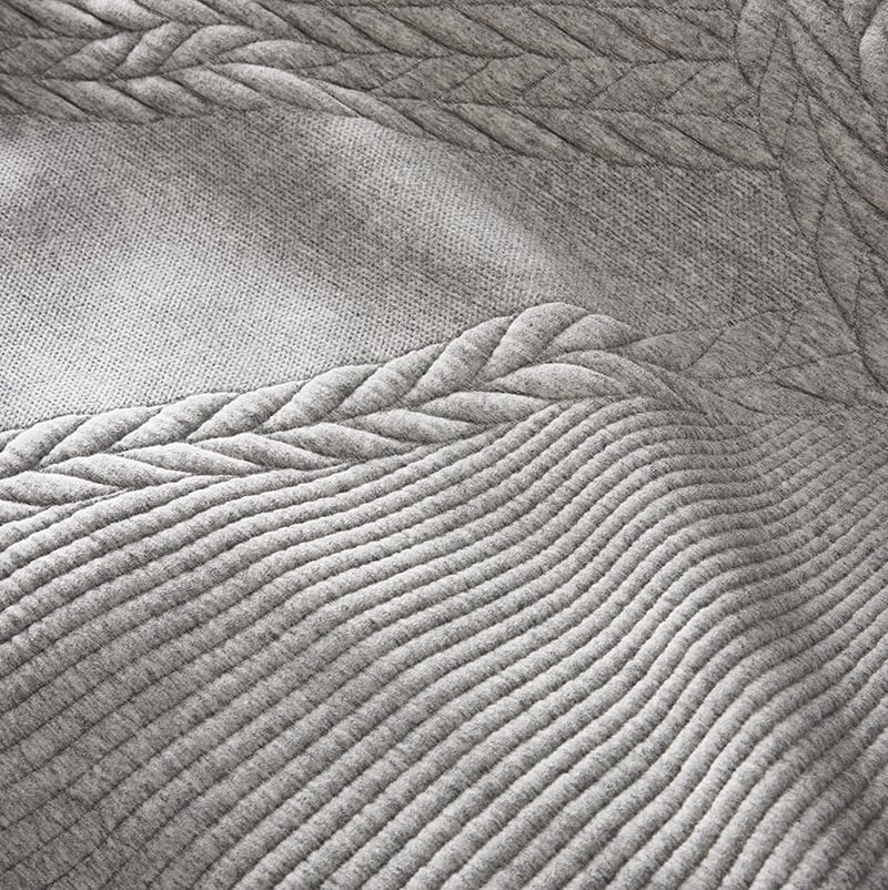 Rebecca Judd Loves Miller Jersey Marle Grey Quilt Cover Separates