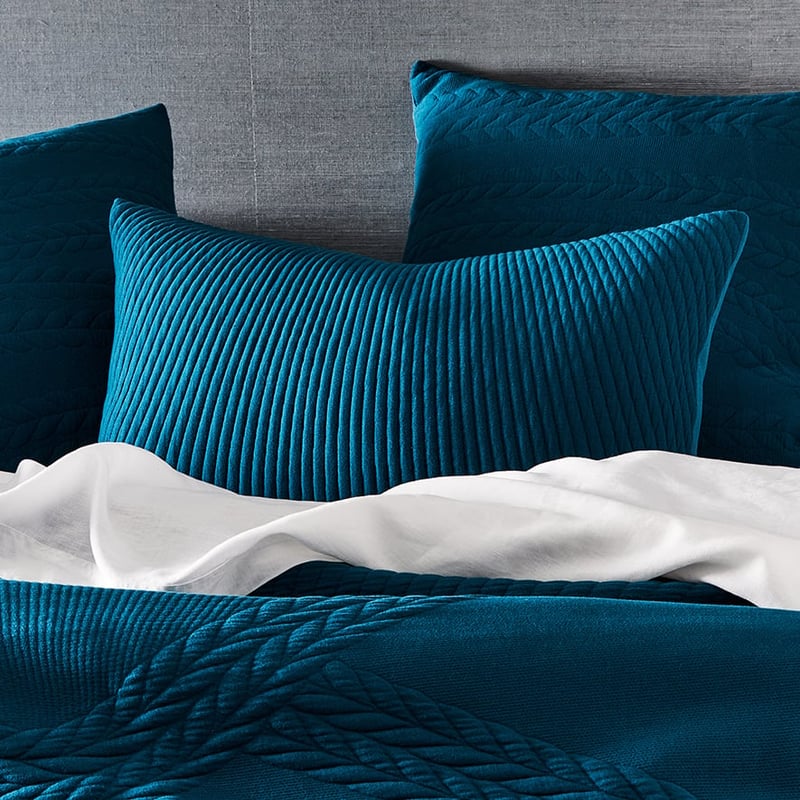 Rebecca Judd Loves Miller Jersey Peacock Quilt Cover Separates