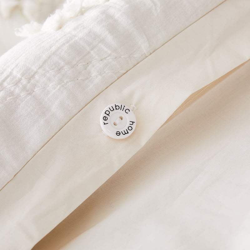 Rebecca Judd Loves Scarlett Off White Quilt Cover Separates