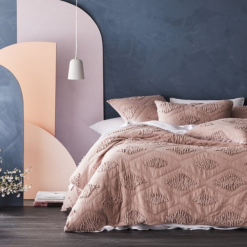 Rebecca Judd Loves Scarlett Nude Pink Quilt Cover Separates