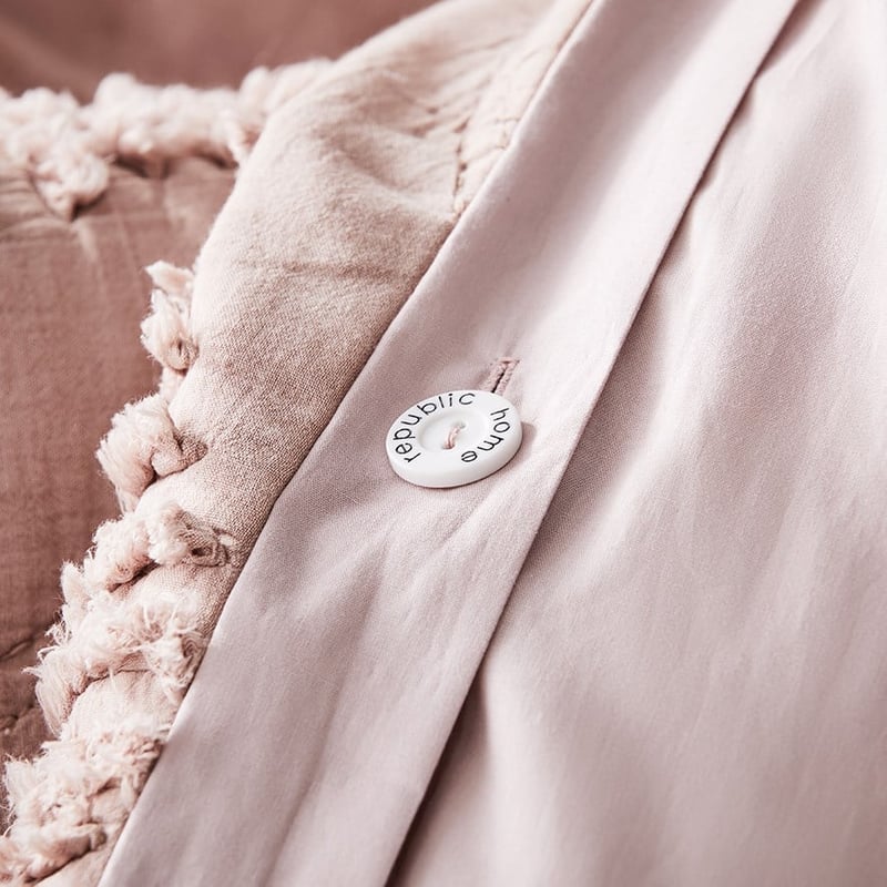 Rebecca Judd Loves Scarlett Nude Pink Quilt Cover Separates