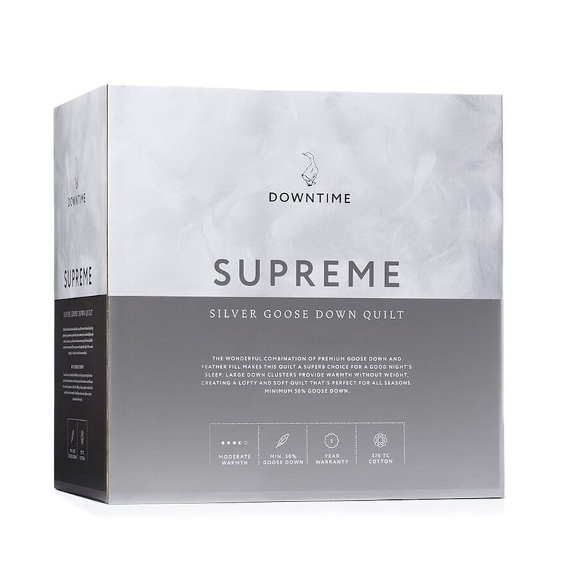 Supreme Silver Goose Quilt