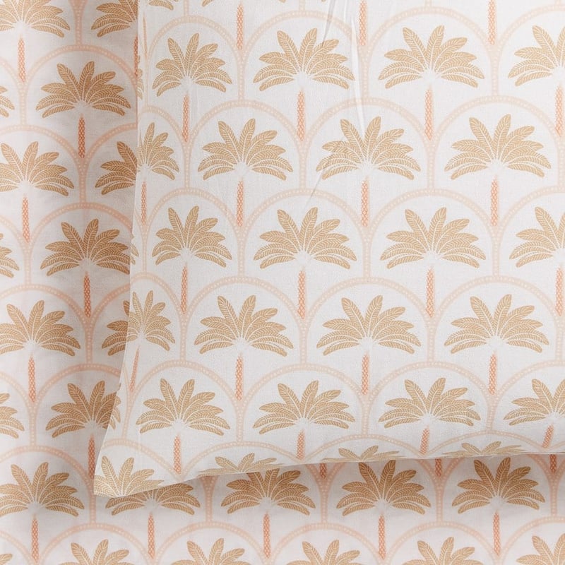 Miimi + Jiinda Printed Riad Palm Sheet Set
