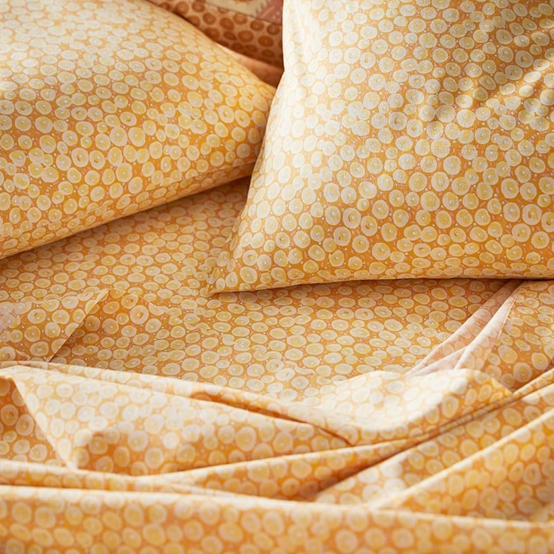 Miimi + Jiinda Ngayan Dreaming Mustard Sheet Set