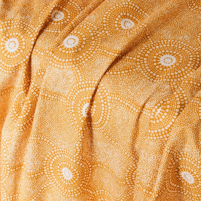 Brad Turner Bindim Sheet Set Ochre Sheet Set