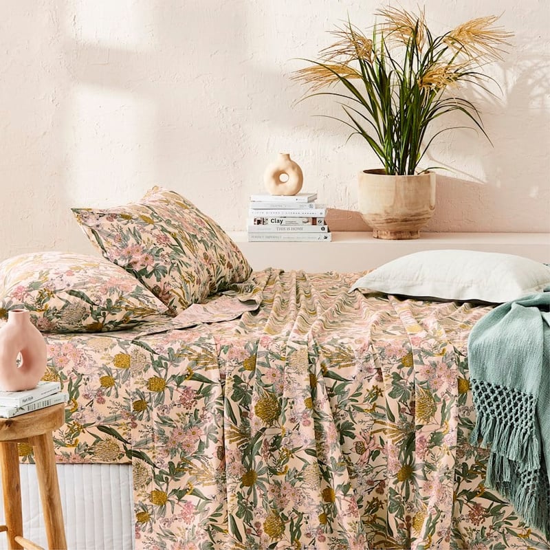 Printed Dusk Bushlands Sheet Set