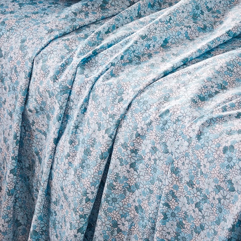 Printed Bluebell Sheet Set