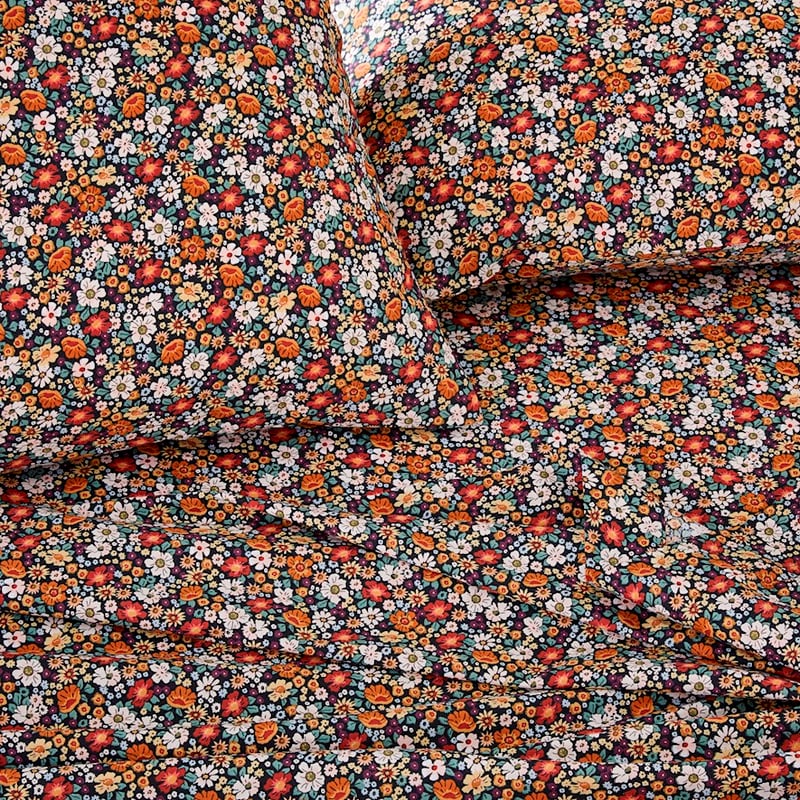Printed Auburn Floral Multi Sheet Set
