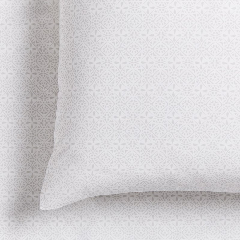 300TC Fresh Grey Tile Sheet Set