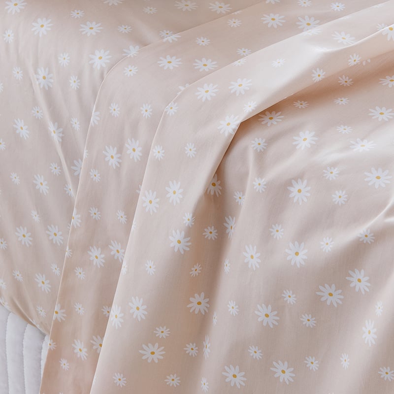 300TC Fresh Splatter Floral Sheet Set
