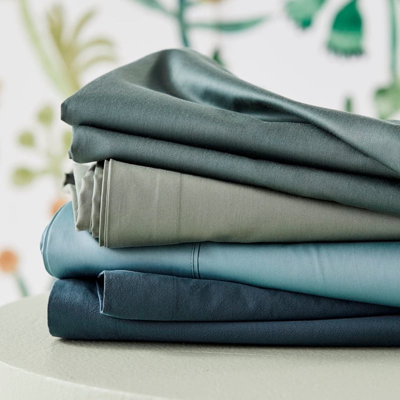 Fresh Cotton Percale Stem Sheet Set