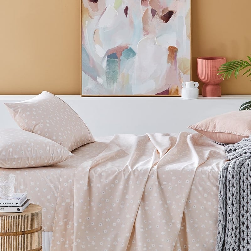 300TC Fresh Splatter Floral Sheet Separates