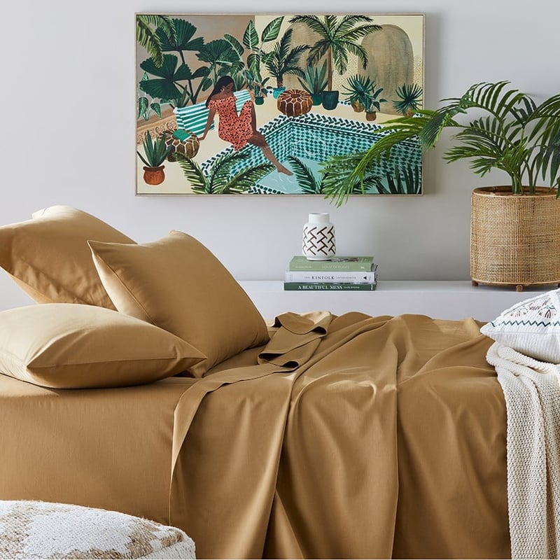 600TC Bamboo Cotton Spice Sheet Set