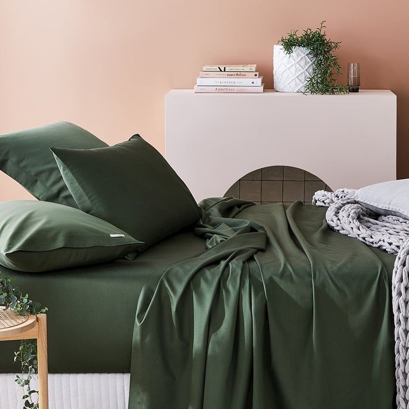600TC Bamboo Cotton Ivy Sheet Separates