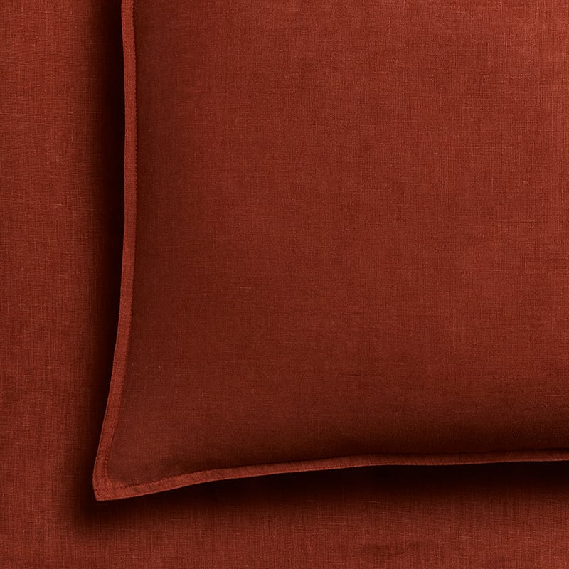 Vintage Washed Linen Sheet Separates in Sahara