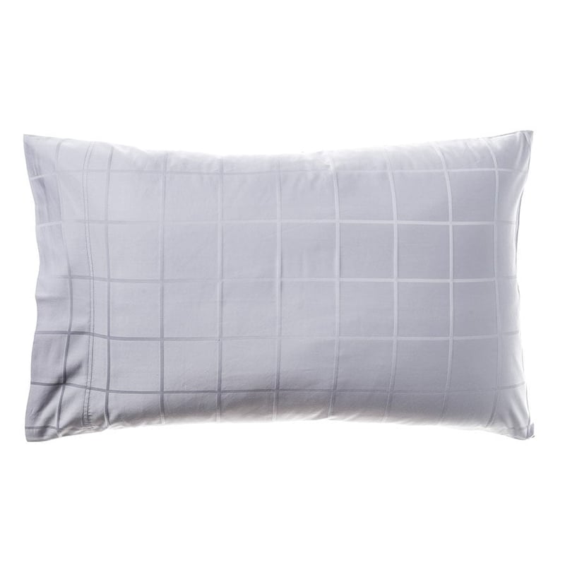 1000TC Gramercy Grid Grey Dawn Sheet Set