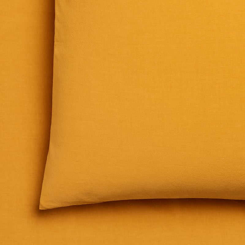 Stonewashed Cotton Dijon Sheet Separates