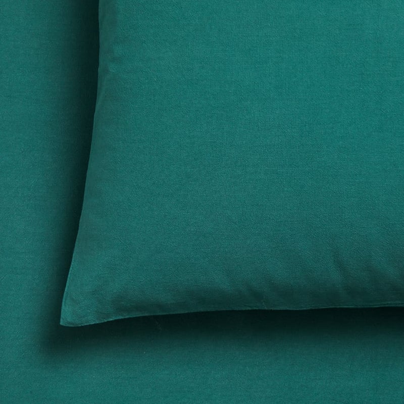 Stonewashed Cotton Lagoon Sheet Separates