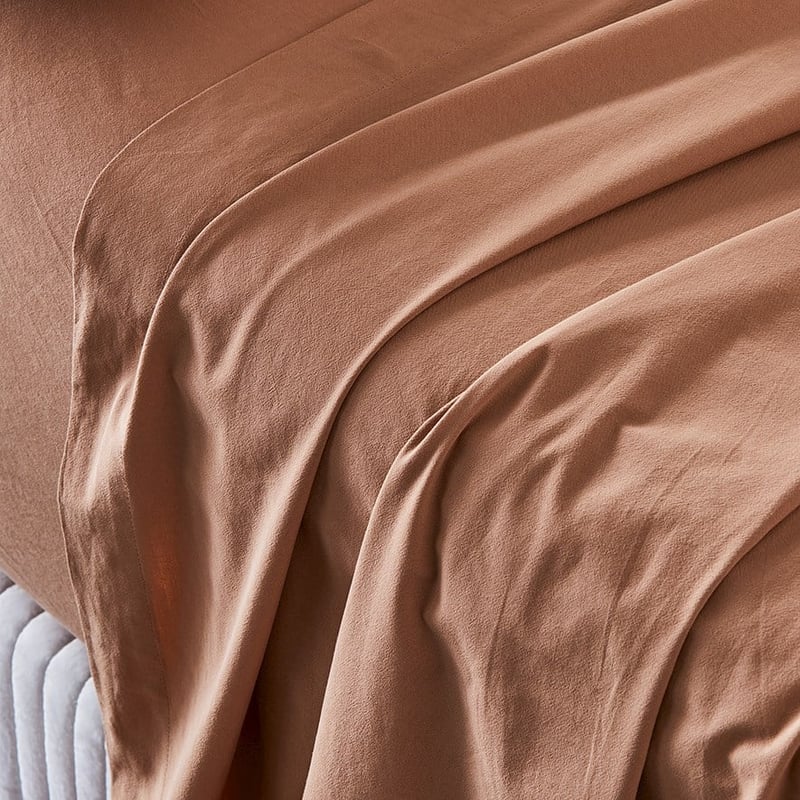 Stonewashed Cotton Earth Sheet Separates