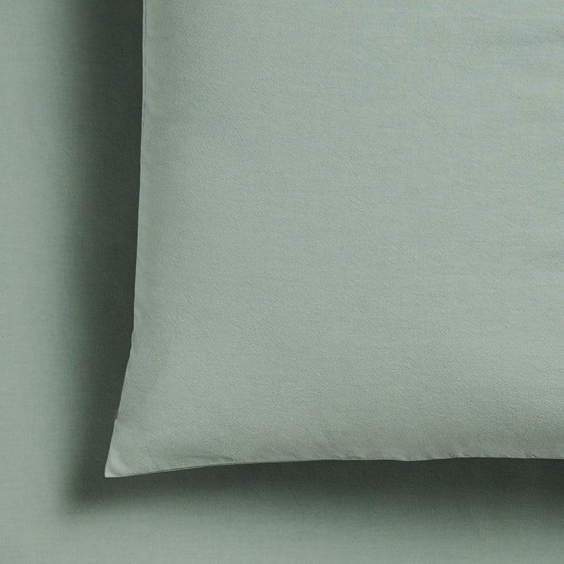 Stonewashed Cotton Greenery Sheet Separates