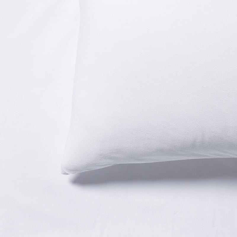 Stonewashed Cotton White Sheet Separates