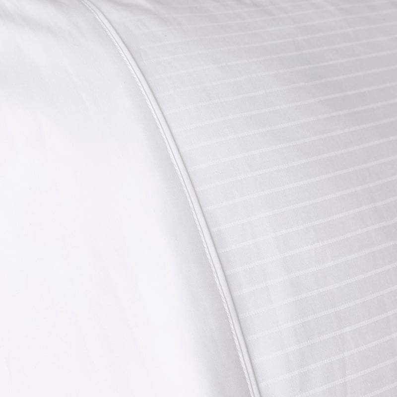 Luxury Collection Snow Stripe Sheet Set