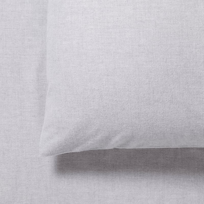 Super Soft Brushed Cotton Silver Sheet Separates