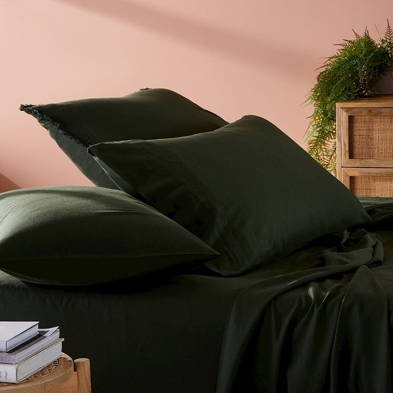 Bamboo Linen Ivy Sheet Separates