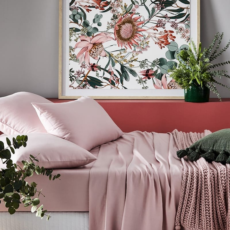 Bamboo Linen Blossom Sheet Separates