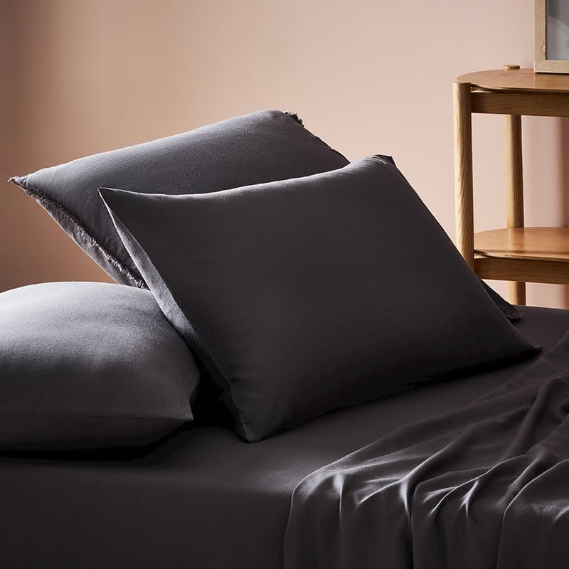 Bamboo Linen Coal Sheet Separates