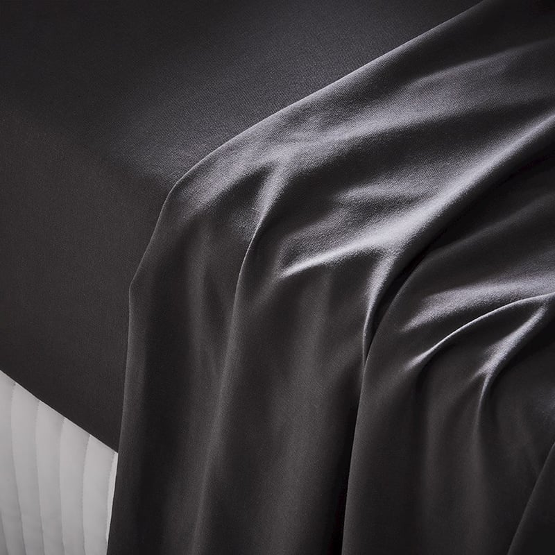 Bamboo Linen Coal Sheet Separates