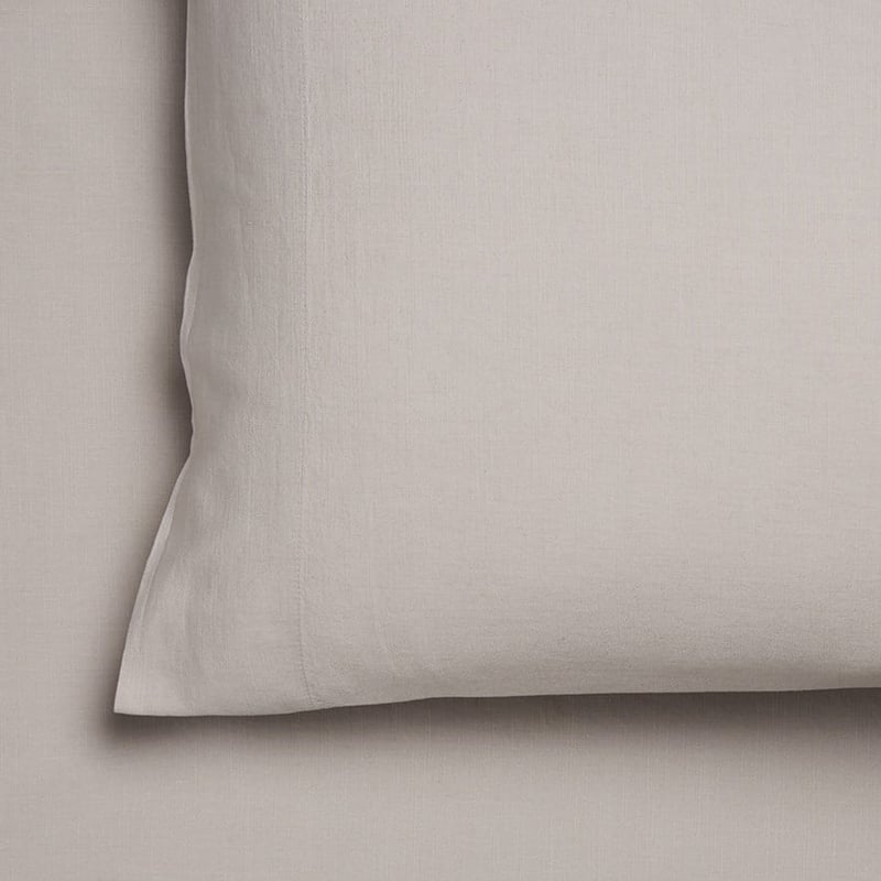 Bamboo Linen Silver Sheet Separates