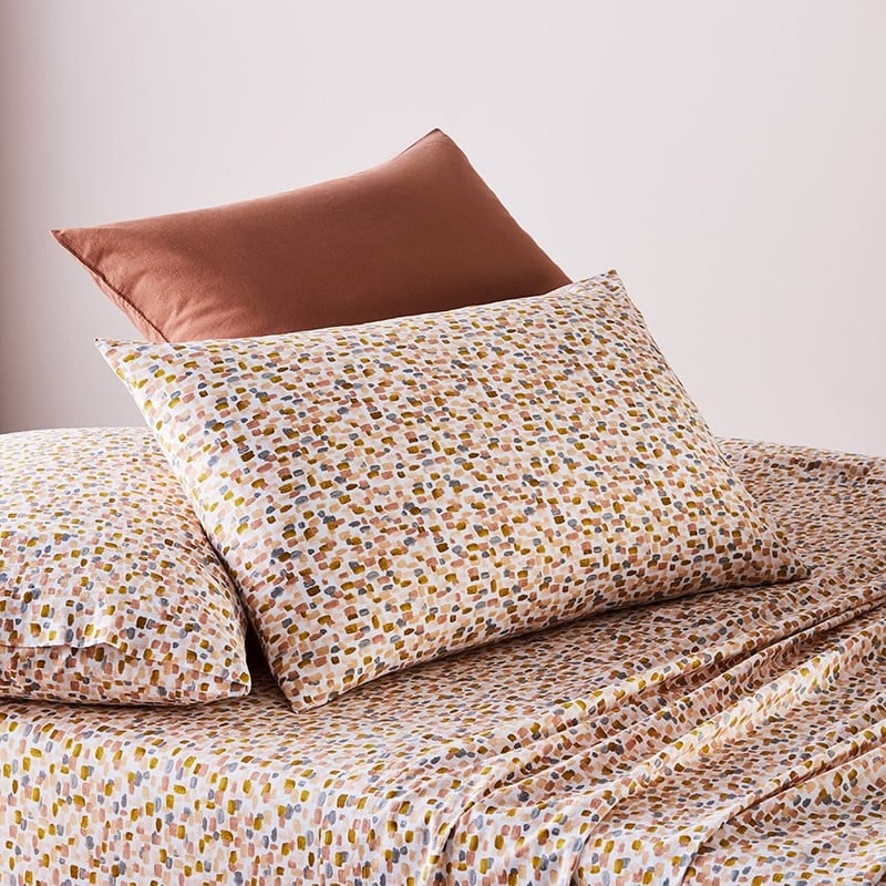 Printed Brush Strokes Sheet Set