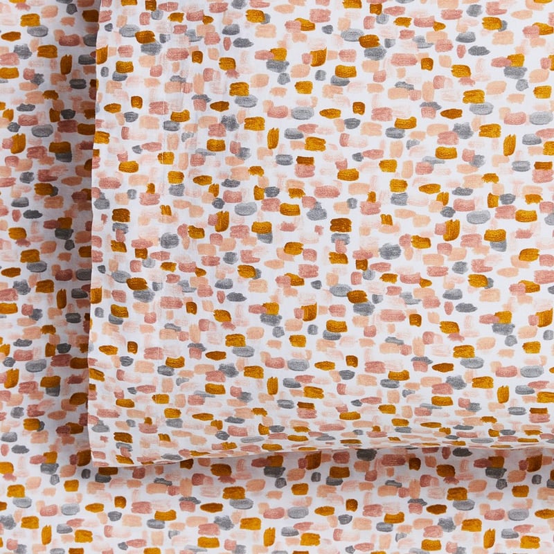 Printed Brush Strokes Sheet Set