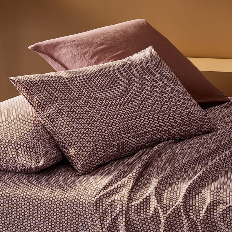 Printed Pixel Geo Sheet Set