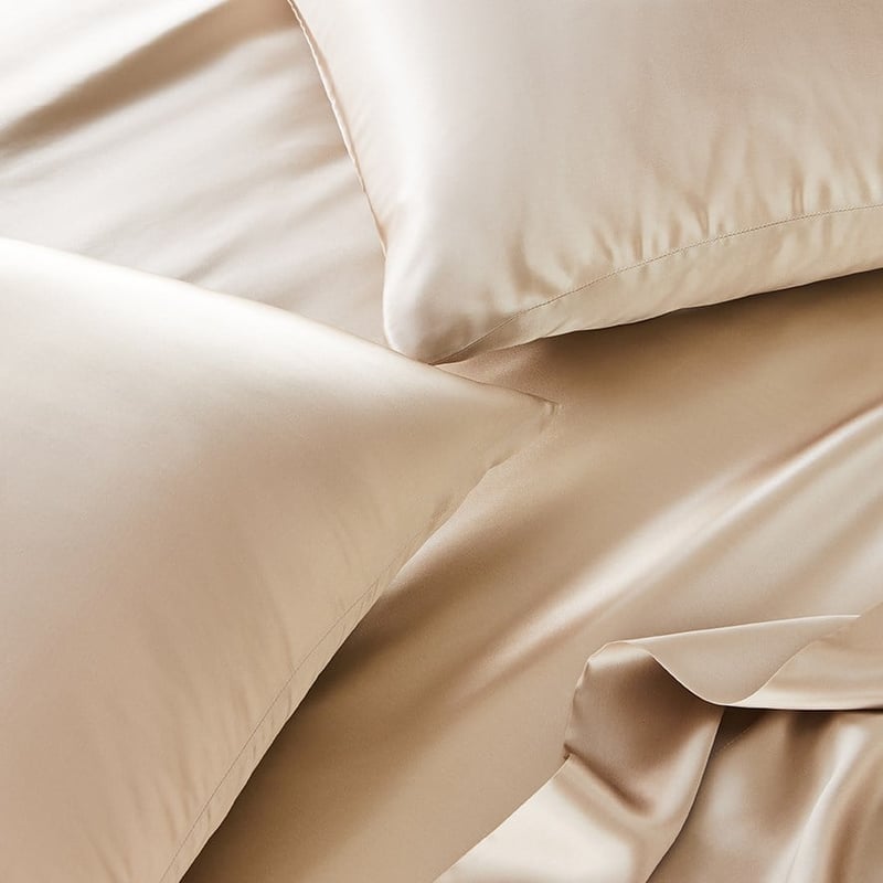 Pure Silk Champagne Sheet Set