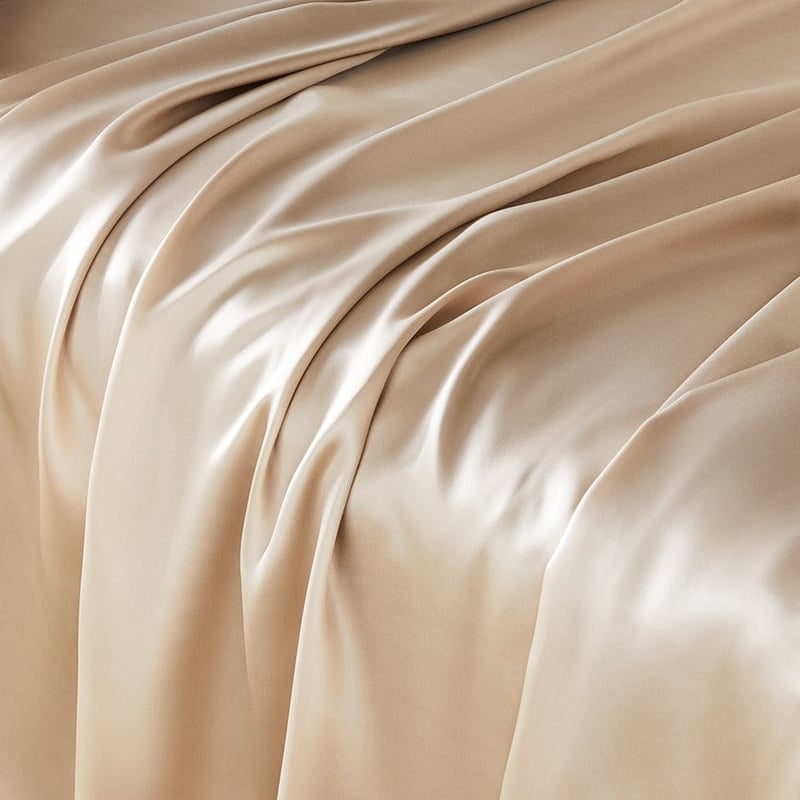 Pure Silk Champagne Sheet Set