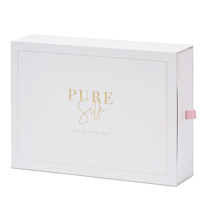 Pure Silk Queen French Rose Sheet Set