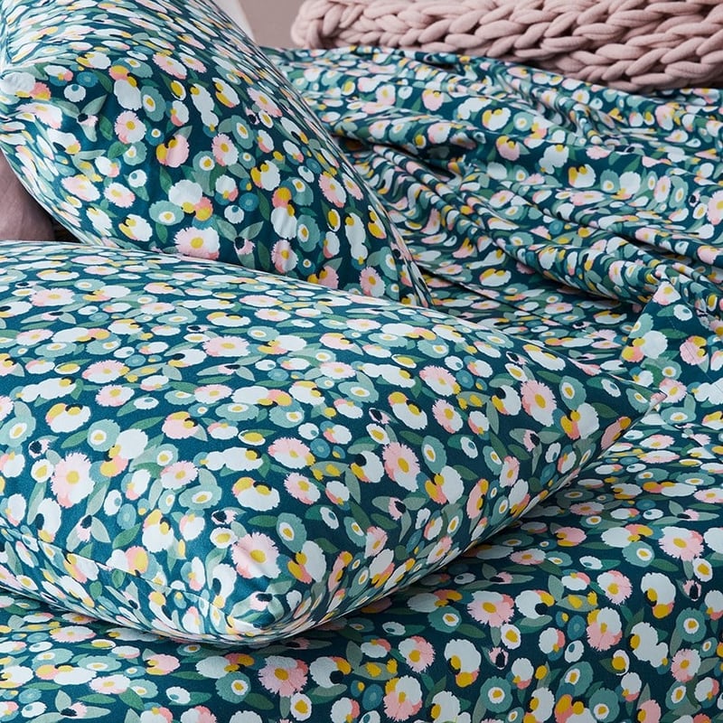 Printed Confetti Floral Sheet Set