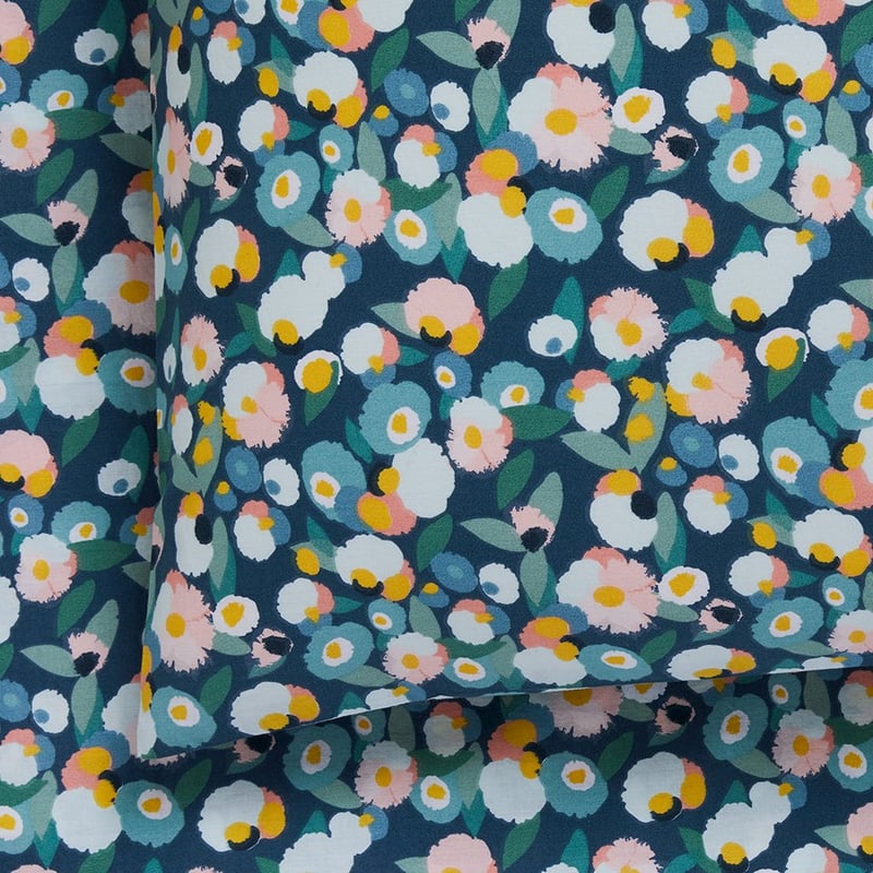 Printed Confetti Floral Sheet Set